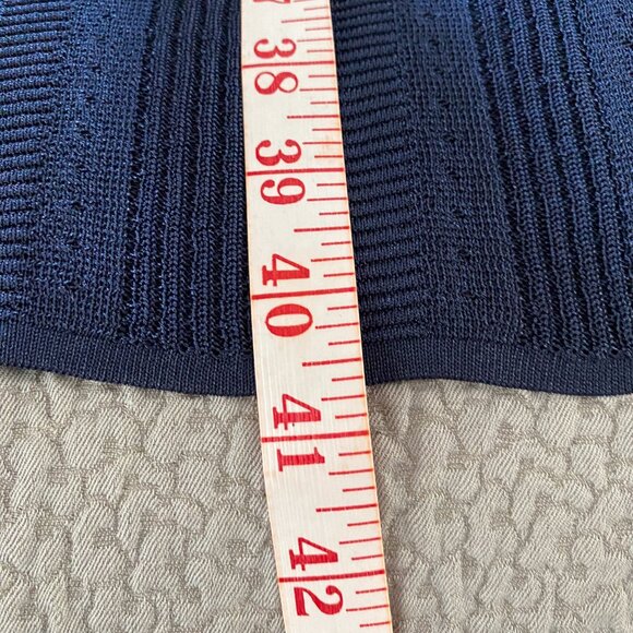 Carlisle New York - Soft Sleeveless Knit Dress with Slit - Picture 11 of 13